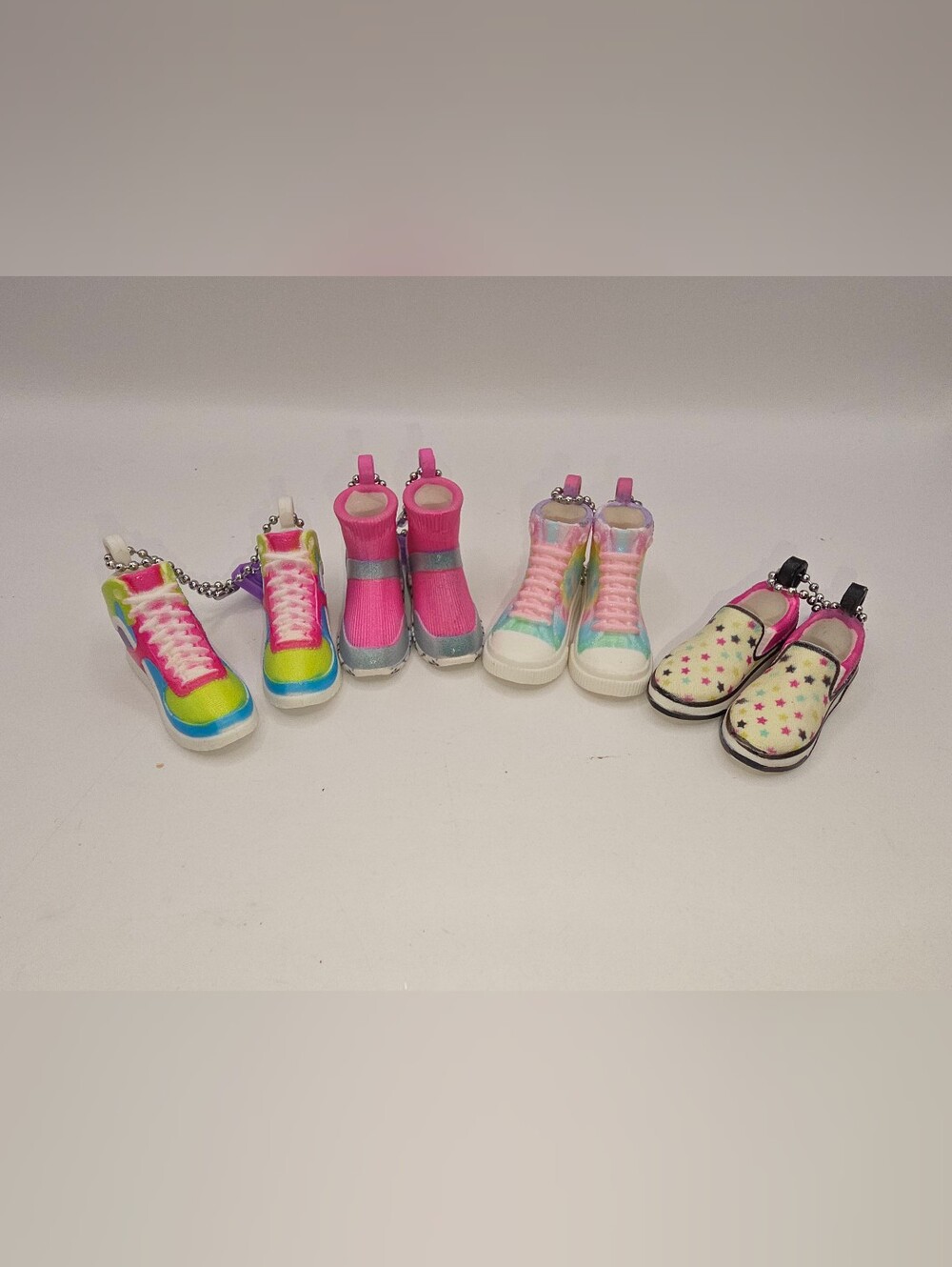 4 Pair Shopkins Real Littles Micro Shoes - No Boxes